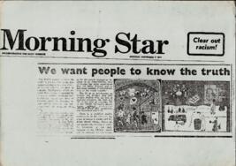 We want people to know the truth.