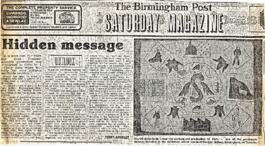 Hidden message.