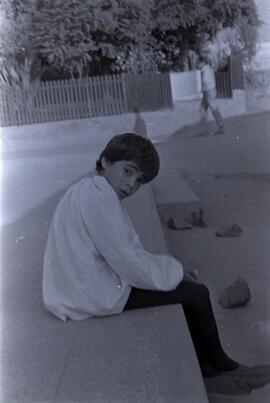 Fotografía de niño en población Huamachuco