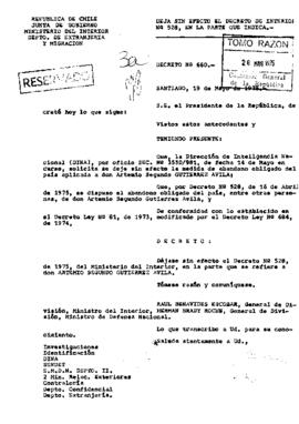 Decreto N° 660