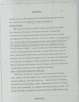 Soviets Policy After CSCE (3)