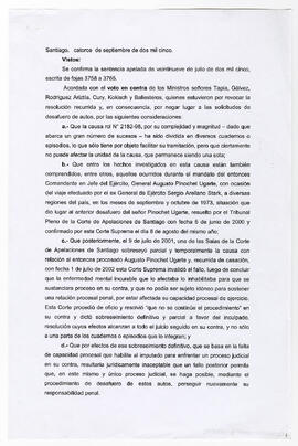 Santiago catorce de septiembre de dos mil cinco... (1)