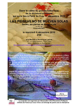 Las piedras no se mueven solas