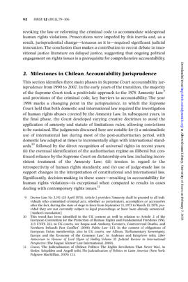 A Human Rights Triumph Dictatorship-era Crimes and the Chilean Supreme Court (4)