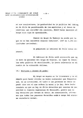 Estudio de los informes de violaciones de derechos humanos en Chile, con particular referencia a la tortura y otros tratos o castigos crueles, inhumanos o degradantes (5)