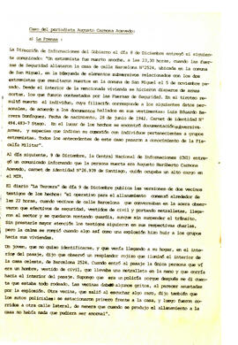 Chile Acusa. Cuaderno n°1 que el pueblo de Chile sigue contra el jefe supremo de la DINA-CNI Agus...