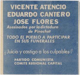Vicente Atencio, Eduardo Cantero...
