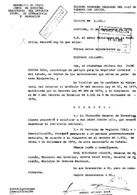 Decreto N° 1130