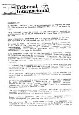 Ciudadano presidente, tenemos a bien remitir a ud. La sentencia del Tribunal Internacional pronun...