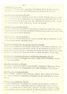 Resumen de la información relacionada con los Consejos de Guerra (3)
