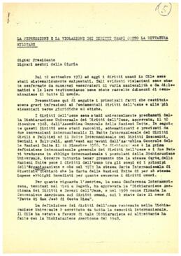La repressione e la violazione dei diritti umani sotto la ditadura militare