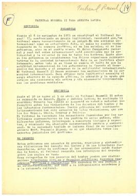 Tribunal Russel II para América Latina