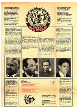 Información sobre Bernardo Araya Zuleta, Mario Zamorano Donoso, Ivan Insunza y Ricardo Lagos (1)