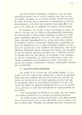 V. Violación de libertades sindicales (6)