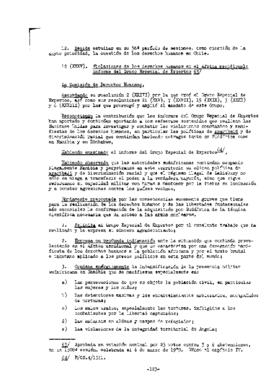 Estudio de los informes de violaciones de los derechos humanos en Chile, con particular referenci...
