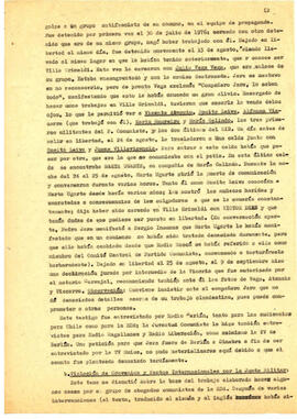 Informe sobre la reunión de la Subcomisión Jurídica de la Comisión Investigadora de los Crímenes ...