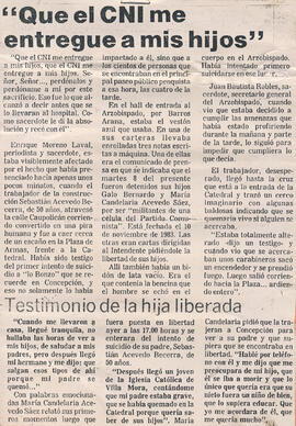 Que el CNI me entregue a mis hijos