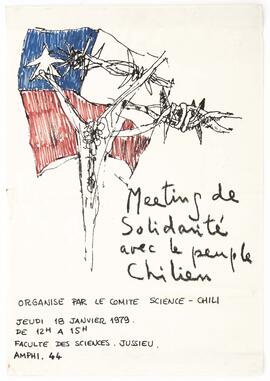 Meeting de solidarité avec le peuple chilien - Encuentro de Solidaridad con el pueblo de Chile