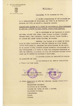 Declara Hijo Ilustre de la Ciudad de Talcahuano...