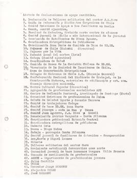Listado