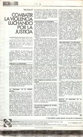 Combatir la violencia luchando por la justicia