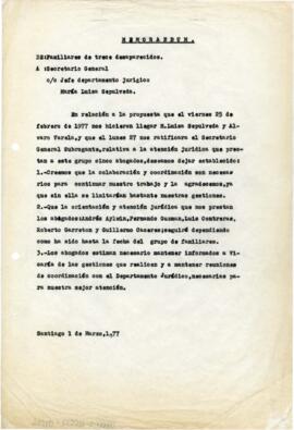 Memorandum