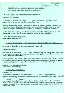 Campaña por los desaparecidos en Gran Bretaña (1)