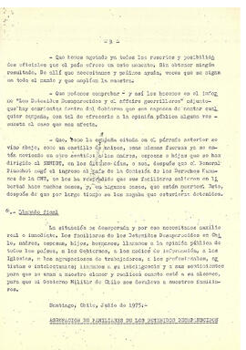 Los detenidos desaparecidos en Chile. (10)
