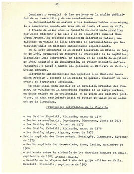 Comisión Internacional investigadora de los crímenes de la junta militar en Chile (2)