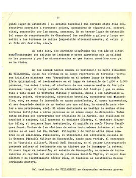 Análisis jurídico de los testimonios de Martín Sánchez, Carlos Arturo Briones y Darío César Villa...
