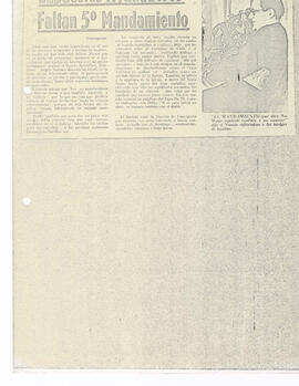 [Compilación de prensa: Ayuno de Matilde Urrutia en la Embajada de EEUU] (3)