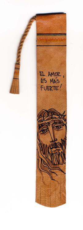 Marcador de libro “El amor es más fuerte”