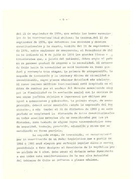 Estudio de ciertas cuestiones relativas a la situación de los Derechos Humanos en Chile (6)