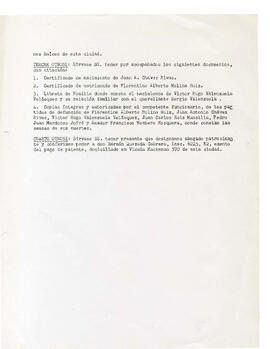 [Querella y denuncia...] (5)