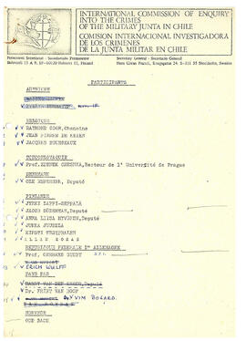 Participants (1)
