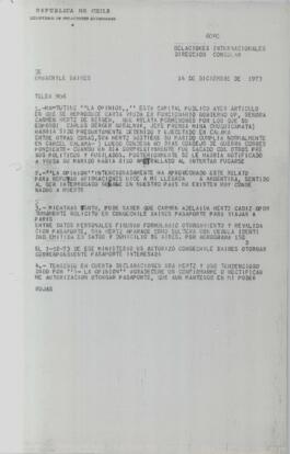 [Telex Nº 906]