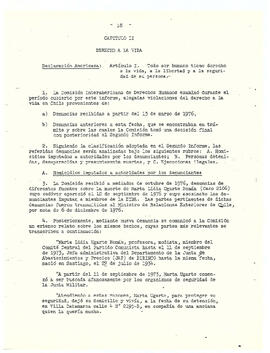 Capítulo II. Derecho a la Vida (1)