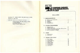 Canadian enquiry in to human rights in Chile (3)