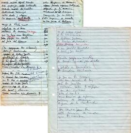 Manuscrito Después de la tormenta