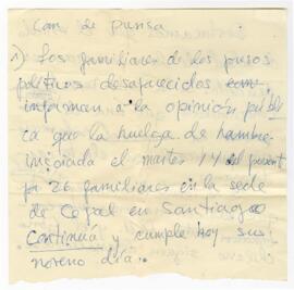 [Comunicado]