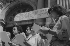 Manifestación callejera