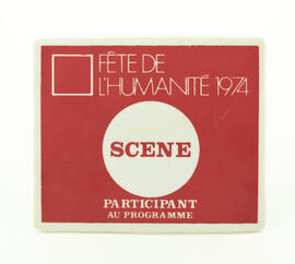 Fête de l' humanité 1974