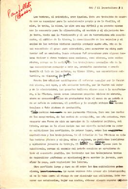 Borrador de texto para artículo sobre “El Imperialismo”
