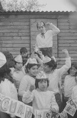 Niños y niñas de Población La Victoria