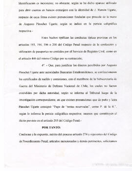 Solicita auto de procesamiento que indica: (3)