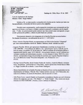 Corte de Apelaciones de Santiago, Ministro Sr. Sergio Muñoz