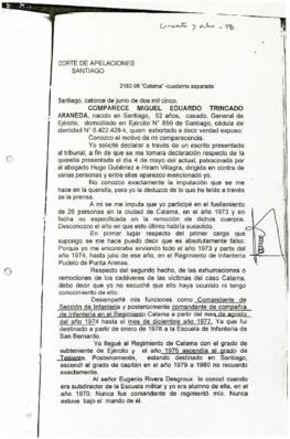 2182-98 "A" Calama- Cuaderno separado