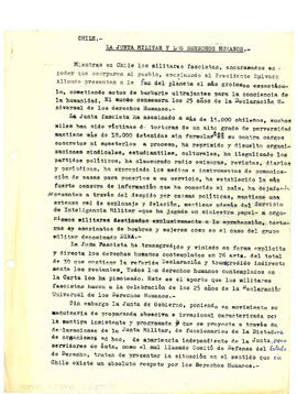 La junta militar y los derechos humanos (1)