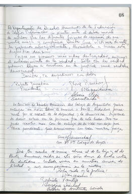 Cuaderno de Condolencias (9)