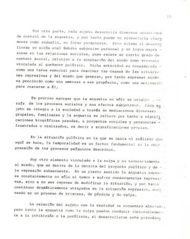Psicología del miedo en las situaciones de represión política (13)